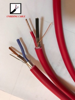 LSZH Shield 2 core1.0-1.5mm fire alarm cable