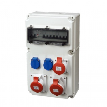 IP67 Plastic Portable Waterproof Electrical Power Distribution Boards Box